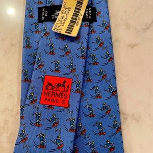 Hermes skater tie